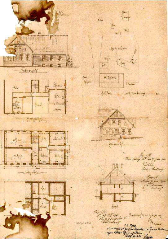 Schulgebäaude 1900